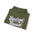 thumbnail image 4 of Squirrel Squad Retro Lover Woodland 70s Hoodie, Gifts, Hooded Sweatshirt, 4 of 4