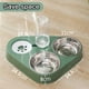 thumbnail image 2 of Cuenco doble de acero inoxidable para mascotas, cuencos dobles para gatos, almacenamiento automático de agua 3 en 1, cuenco para gatos, perros, mascotas, cuenco para perros y gatos, 2 of 5