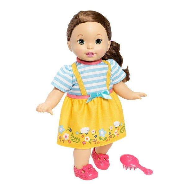 Muñeca Little Mommy Mattel Sunshine Vestido Floreado