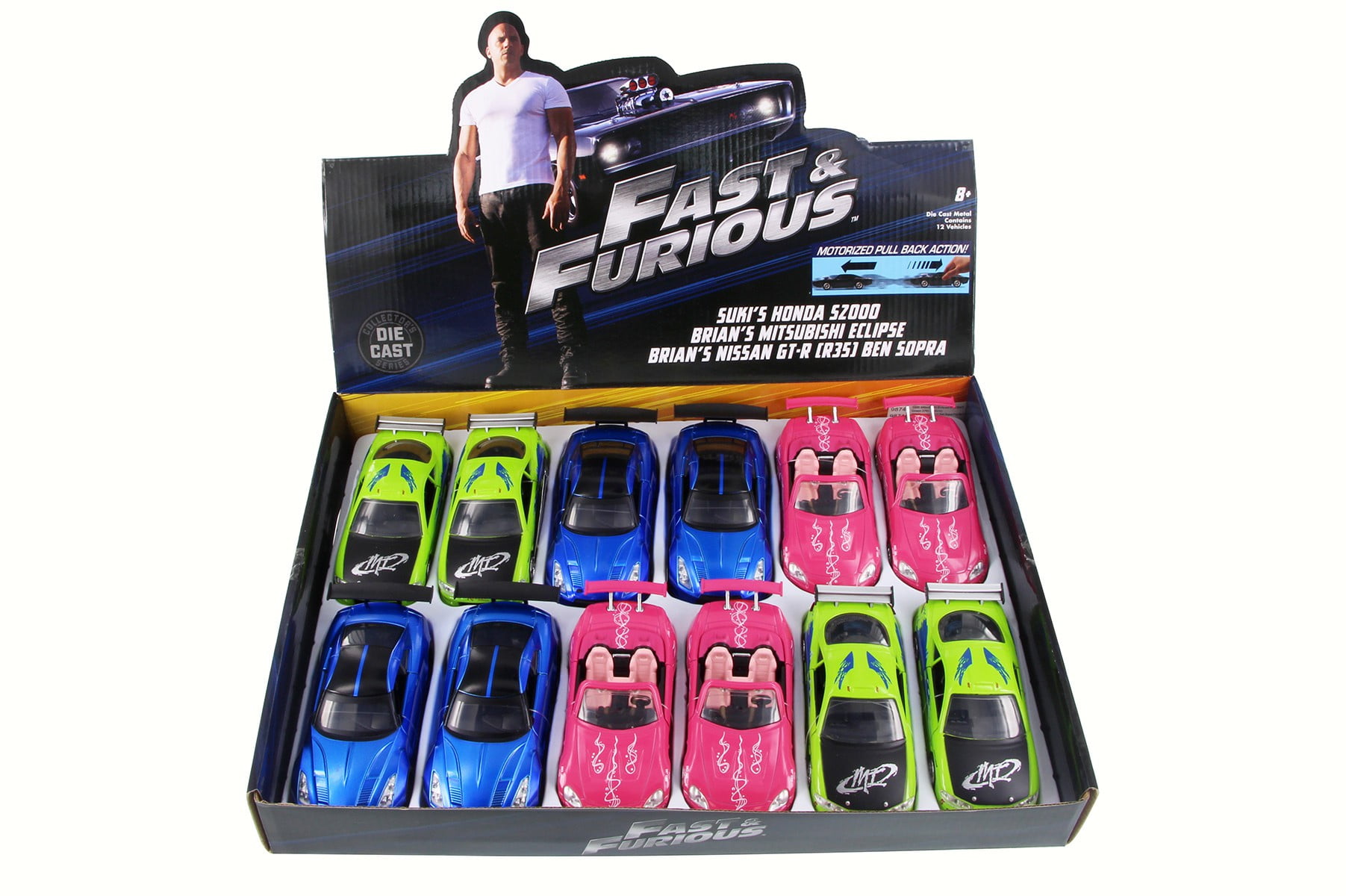 fast and furious rc assortment