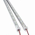 thumbnail image 1 of 2pcs DC 12V 50CM Aluminium Rigid LED Strip Bar Light (White), 1 of 2