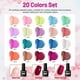 thumbnail image 2 of Kit de esmaltes de uñas en gel JODSONE, 20 colores, vibrantes y brillantes, 2 of 5