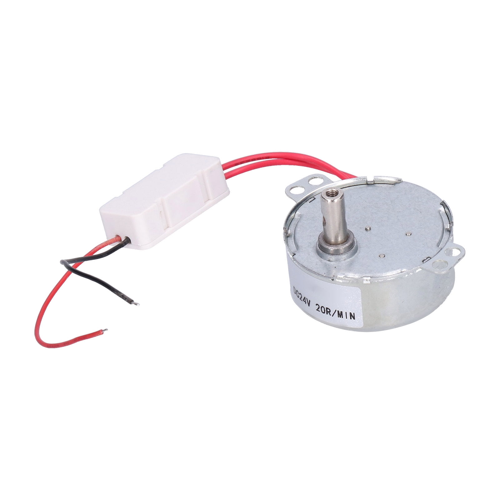 Motor de CC 20 RPM CCW/CW 4 W 24 V Eje de roscado horizontal Bling ...