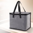 thumbnail image 1 of Bolsa de entrega aislada Pizza Pizza Warmer Storage Container Multifunción Competición de comestibles bolsas de compras para el trabajo al aire libre, 1 of 8