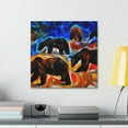 thumbnail image 4 of Grizzlies in Expressionism - Canvas, 4 of 10