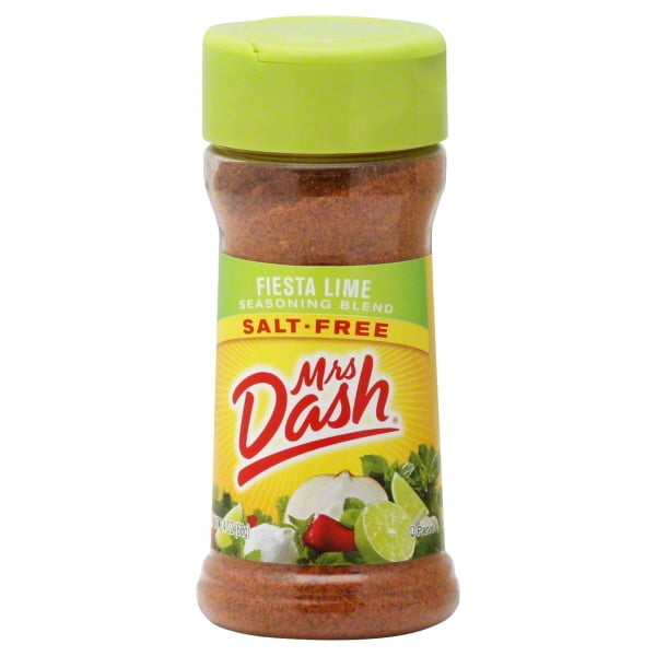MRS DASH Fiesta Lime Salt-Free Seasoning Blend 2.4 OZ SHAKER