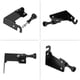 thumbnail image 5 of Soporte de cámara BuyWeek Para Go Pro motocicleta delantera izquierda Aluminio Negro, 5 of 6