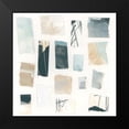 thumbnail image 2 of Vess, June Erica 15x15 Black Modern Framed Museum Art Print Titled - Paper Palette III, 2 of 5