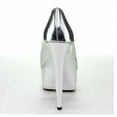 thumbnail image 6 of 609-SHINE, 6" Heel Open Toe Pump Shoes, 6 of 6