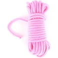 thumbnail image 5 of Casewin Soft Cotton Rope, Multipurpose Durable Long Rope Craft Colored Rope, 32 Feet/10M Soft Twisted Cotton Knot Tying Rope Cord, Utility Braided Cotton Rope (Pink), 5 of 7