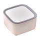 thumbnail image 2 of Cubo de basura grande para baño, capacidad de 6L, cubo de basura redondo reforzado, organizador de basura de tipo presión, gris, 2 of 8