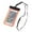 Orange, variant on Waterproof Phone Pouch, Floating IPX8 Waterproof Cellphone Case Underwater Dry Bag for Phone under 5.9", for Beach/Diving/Surfing/Skiing