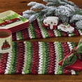 thumbnail image 2 of Park Designs Wintergreen Chindi Placemat Set of 4, 2 of 6