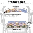 thumbnail image 6 of HELLHERO Easter Egg Seat Back Cover Rollator Walker Seat and Backrest Rollbar Covers Set and Washable for Streets and Parks, 6 of 7