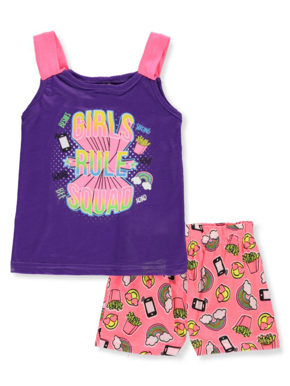 Angel Face Angel Face Girls' Squad 2Piece Pajamas (Infant) Walmart