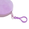 thumbnail image 5 of Unique Bargains 1 Pc Coin Purse Wallet Portable Round Mini Coin Purse Pouch Purple, 5 of 5
