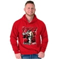 thumbnail image 3 of Retro Kanji Street Fighter Ryu Men Big & Tall Graphic Hoodie Brisco Brands 4X, 3 of 5