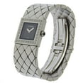 thumbnail image 2 of Pre-Owned CHANEL Matelasse Watch Diamond Bezel H0489 Stainless Steel Quartz Analog... (Fair), 2 of 8