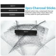 thumbnail image 4 of H&B42 Pieces Professional Sketch Pencils Set for Drawing Sketching Includes Sketch Graphite Pastel Charcoal Pencil Stick Eraser Sharpener Extender Sketchbook Carrying Bag Art Supplies Gift for Childre, 4 of 7