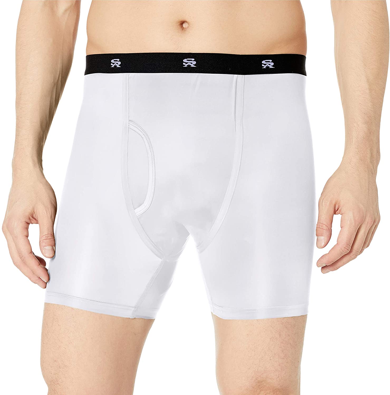 STACY ADAMS Men's Boxer Brief, White, XLarge Walmart Canada