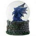 thumbnail image 2 of 3.5 Inch Cold Cast Resin Midnight Dragon Water Snow Globe Figurine, 2 of 2