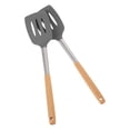 thumbnail image 4 of 2 palas de silicona para el hogar, restaurante, utensilios de cocina, espátula de cocina (gris). HOMEMAXS 11486565-MX, 4 of 7