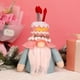 thumbnail image 5 of Creativa Muñeca Sin Rostro Pastel Sombrero Enano Rudolph Muñeca Ventana Árbol De Navidad Decoración Guardurnaity HA042678-01, 5 of 6