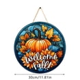 thumbnail image 3 of VOAVEKE Window Privacy Film,Window Film Decorative,Round Wooden Door Pendant, 3 of 7