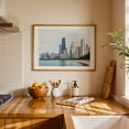 thumbnail image 4 of The Chicago Skyline - Chicago Illinois Photography Skyline City Architecture Coast Travel Poster Unframed Wall Art Print 20 x 28 inches, 4 of 7