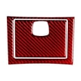 thumbnail image 2 of Real Bright Soft Car Interior Carbon Fiber Sticker Decoration2Pcs For Toyota Camry Red Carbon Fiber Interior Floor Console Storage CoverAuto Car Protection Interior Accessories, 2 of 8