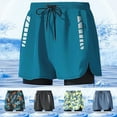 thumbnail image 3 of Poolside Relaxation Men Athletic Shorts Breathable Swimwear Lightweight Design, 3 of 10