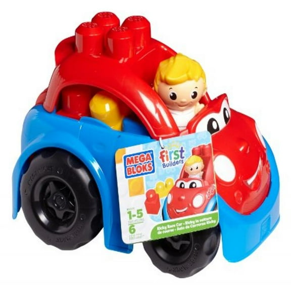 Mega Bloks First Builders Ricky Race Car