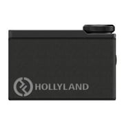Hollyland Lark Max Wireless Lavalier Microphone System with Professional ENC, Studio Quality Audio, 22H Duration, 820ft(250m) Range, Compatible with DSLR Camera, iPhone, Android, PC-Black