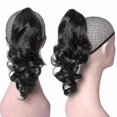 thumbnail image 3 of Women Jaw Claw Clip In Ponytail Long Hair Extensions Hairpiece Wigs, 3 of 5