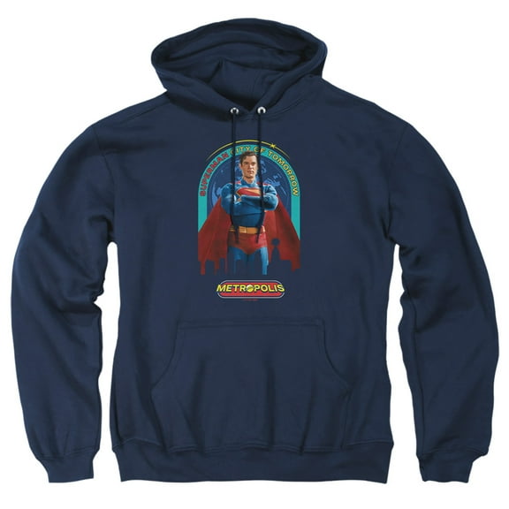 Superman 2025 City of Tomorrow Adult Pull-Over Hoodie