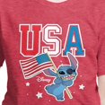 thumbnail image 3 of Lilo & Stitch - USA Stitch - Youth Short Sleeve Graphic T-Shirt, 3 of 5