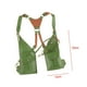 thumbnail image 3 of Bolsa organizadora de arnés de hombro Steampunk Yinane Verde 38 cm x 14 cm, 3 of 8