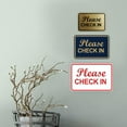 Classic Framed, Please Check In Sign (Black) - Large 1 Pack - Walmart.com