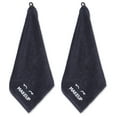 thumbnail image 2 of White Classic Bleach Safe Black Makeup Towels - Luxury Ultra Soft Cotton Face Makeup Washcloth for Make up Removal, Home Bathroom Black Cloth Face Towels 12 pack, Black, 2 of 8