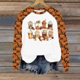 thumbnail image 2 of Halloween Sweatshirt for Women Non Spooky Season Cute Halloween Printed Long Sleeve Crewneck Pullovers, 2 of 4