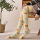 thumbnail image 1 of Calcetines cómodos para mujer, regalos de invierno, calcetines de forro polar gruesos, calcetines casuales regulares para mujer, 1 of 6