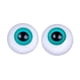 thumbnail image 1 of 2 piezas de ojos de muñeca realistas, ojos móviles (6 mm) globo ocular para hacer muñecas de peluche DIY Estilo B-Verde, 1 of 5