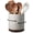 Grey, variant on Utensil Holder Dusty Blue 360° Rotating Extra Large Ceramic Kitchen Countertop