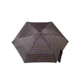 thumbnail image 2 of Totes Recycled Canopy One-Touch Auto Open Ultra Compact Mini Travel Umbrella With Carrying Case Stripe, 2 of 3