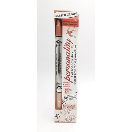 Hard Candy Split Personality Eye Shadow Duo Maniac Mauve / Maniac Pink .032 Oz.