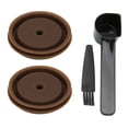 thumbnail image 2 of Tapa de Cápsula de Café Reutilizable, Cápsula de Café de Silicona Segura Tapa de Alimentos Flexible Flexible Perfecta para Vainas de Café, 2 of 7