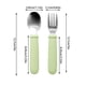 thumbnail image 2 of Juego De Cubiertos Para Niños: Cuchara Y Tenedor Con Agarre De Silicona Para Un Agarre Fácil Y Seguro. Ideal Para El Entrenamiento De Los Niños a La Hora De Comer., 2 of 9