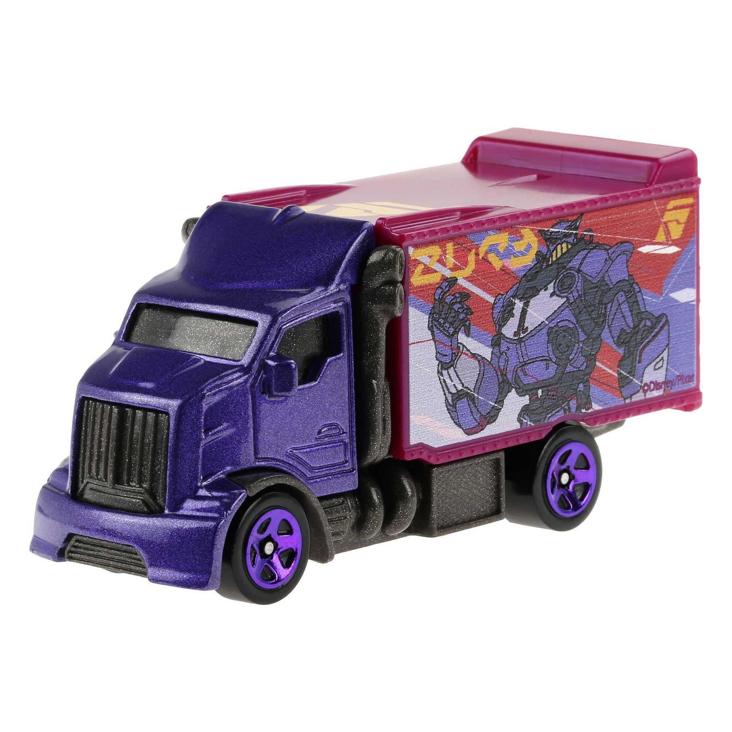 Hot Wheels Highway Hauler Entertainment from Disney and Pixar’s Buzz Lightyear, For Kids 3 & Older