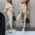 thumbnail image 4 of 2025 Women's Solid Color Casual Long Pants Outfit with Stylish Shoulder Strap Design Comfortable Fit Two-Piece Set Korean Street Style, 4 of 10