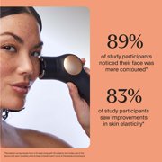 TheraFace PRO Face Massager by Therabody | 8-in-1 Compact and Powerful Facial Device | Black
